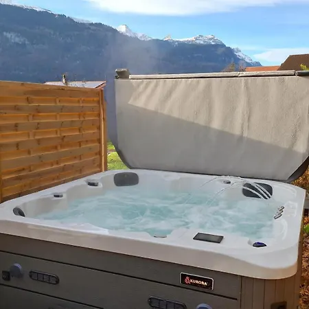 Daire Mountain View Near Brienz With Hot Tub & Free Parking Kienholz