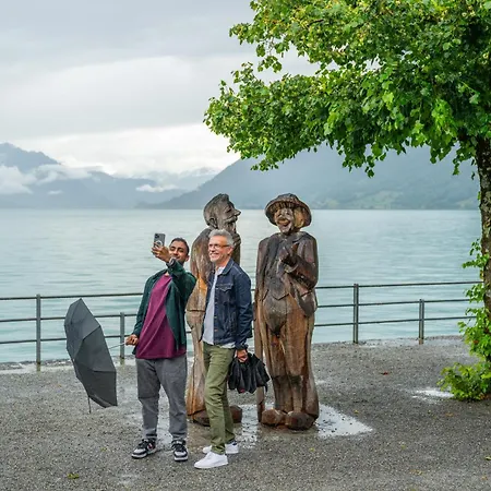 Appartamento Mountain View Near Brienz With Hot Tub & Free Parking