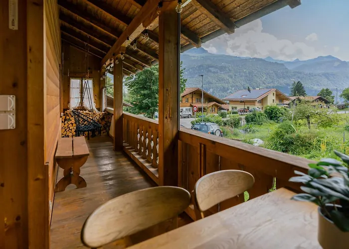 Mountain View Near Brienz With Hot Tub & Free Parking Kienholz