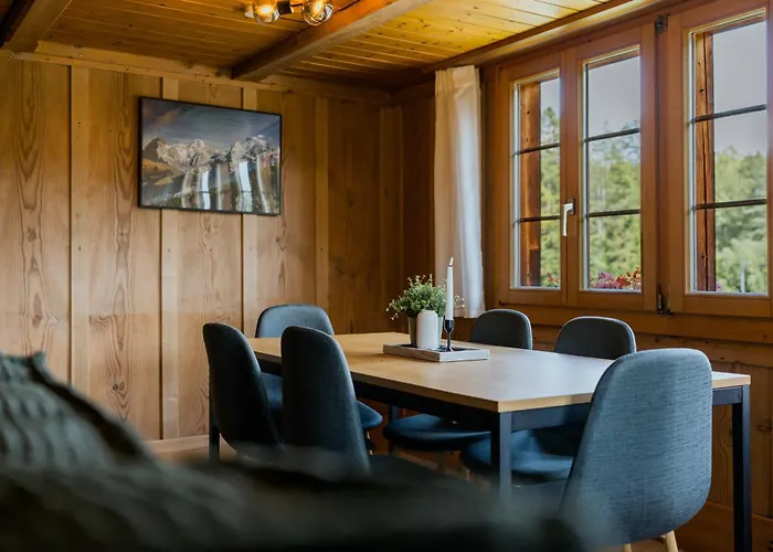 Mountain View Near Brienz With Hot Tub & Free Parking *