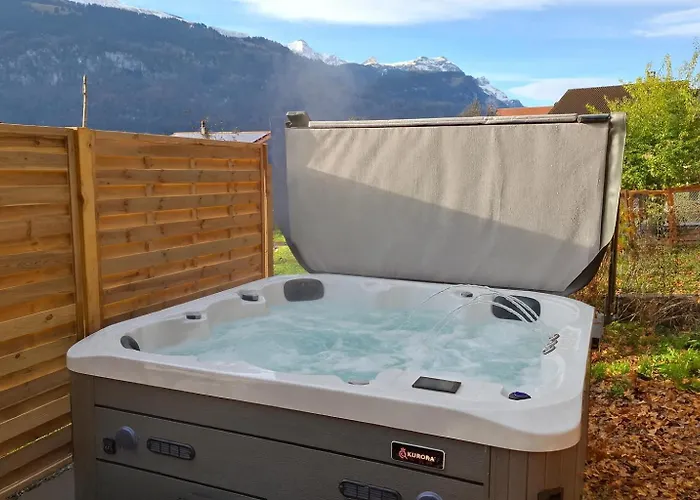 公寓 Mountain View Near Brienz With Hot Tub & Free Parking Kienholz