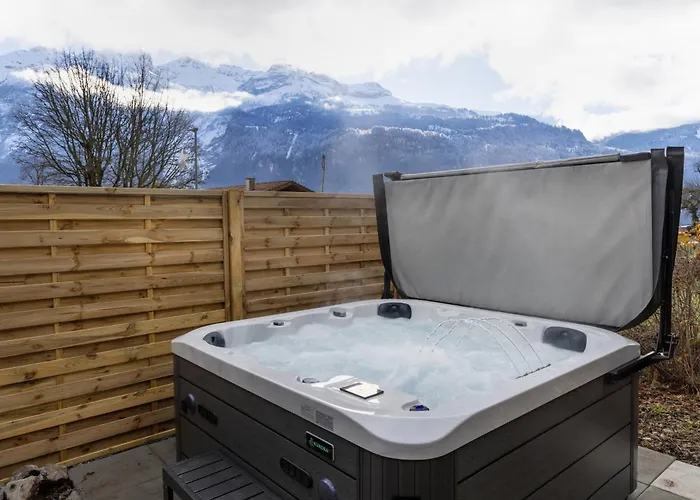 公寓 Mountain View Near Brienz With Hot Tub & Free Parking Kienholz