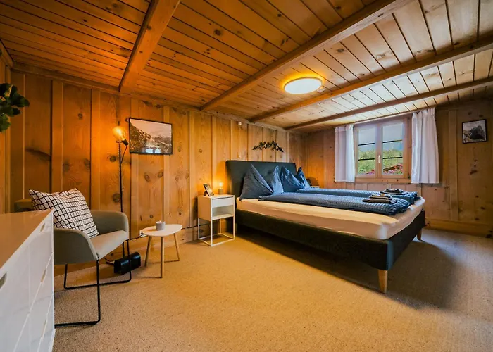 Mountain View Near Brienz With Hot Tub & Free Parking